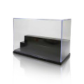 3 Schritte Acryl Display Box Cover, Crystal Acryl Showcase / Boxen